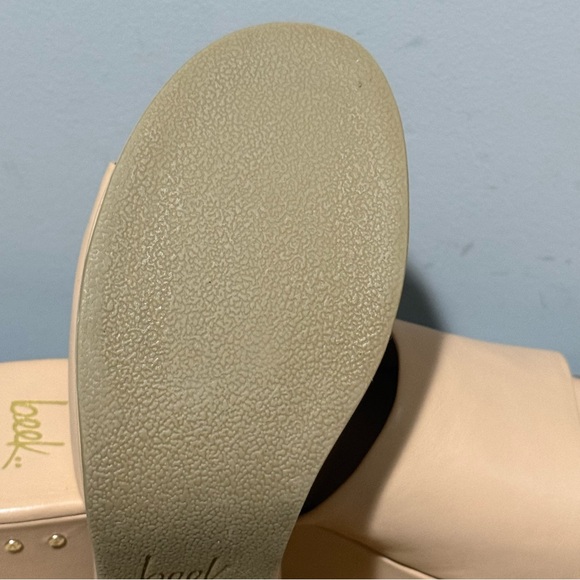 *NEW* BEEK Prinia Platform Heeled Sandals – Eggshell Size 10 – Leather A46 - Picture 14 of 15